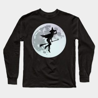 The Flying Witch Long Sleeve T-Shirt